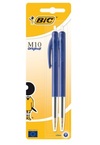 Balpen Bic M10 Blauw Medium Blister à 2st Balpen Bic M10 Blauw Medium Blister à 2st