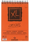 Canson schetsblok XL spiraal A4 90 grams (120 vel) Canson schetsblok XL spiraal A4 90 grams (120 vel)