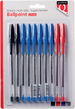 Balpen Quantore 3 kleuren 10 stuks Balpen Quantore 3 kleuren 10 stuks